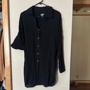 Lands' End Classic Black Shirt